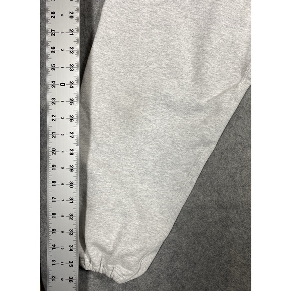 Vintage US Navy Academy Sweatpants Mens Medium Grey American Threads - Picture 6 of 14